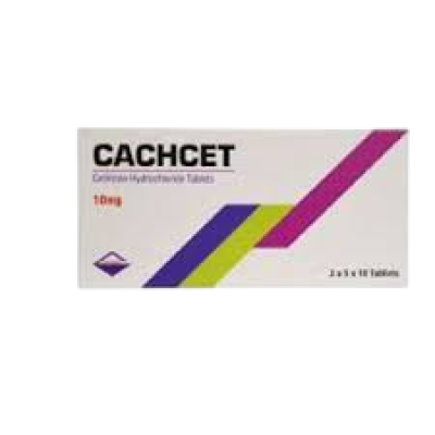 CETRIZINE (CACHCET) TABS 10MG 100`S